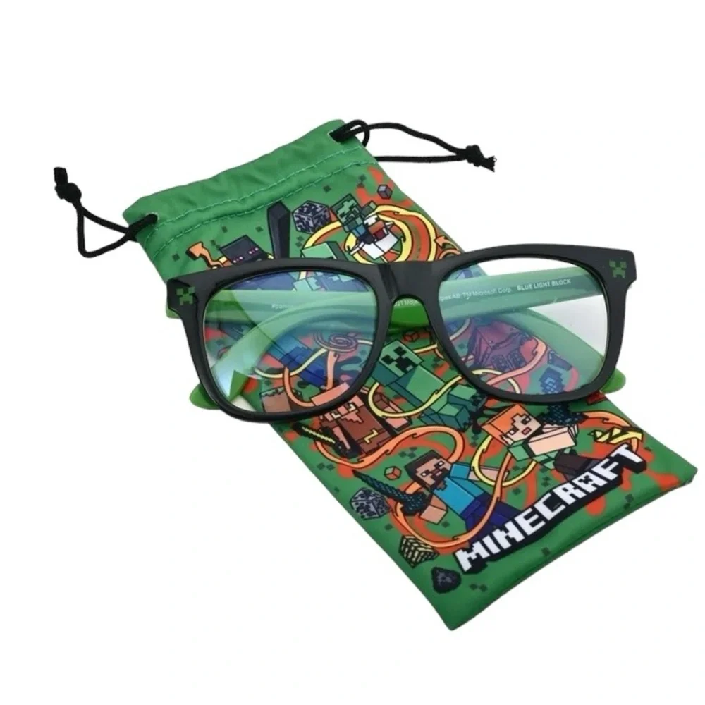 Minecraft Blocking Sunglasses & Case